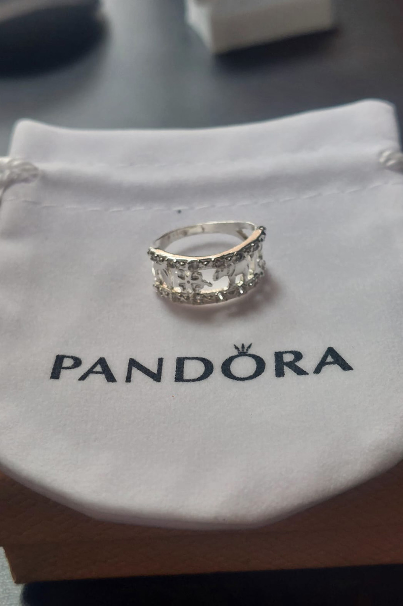 ANILLO PANDORA SUERTE TALLA 6