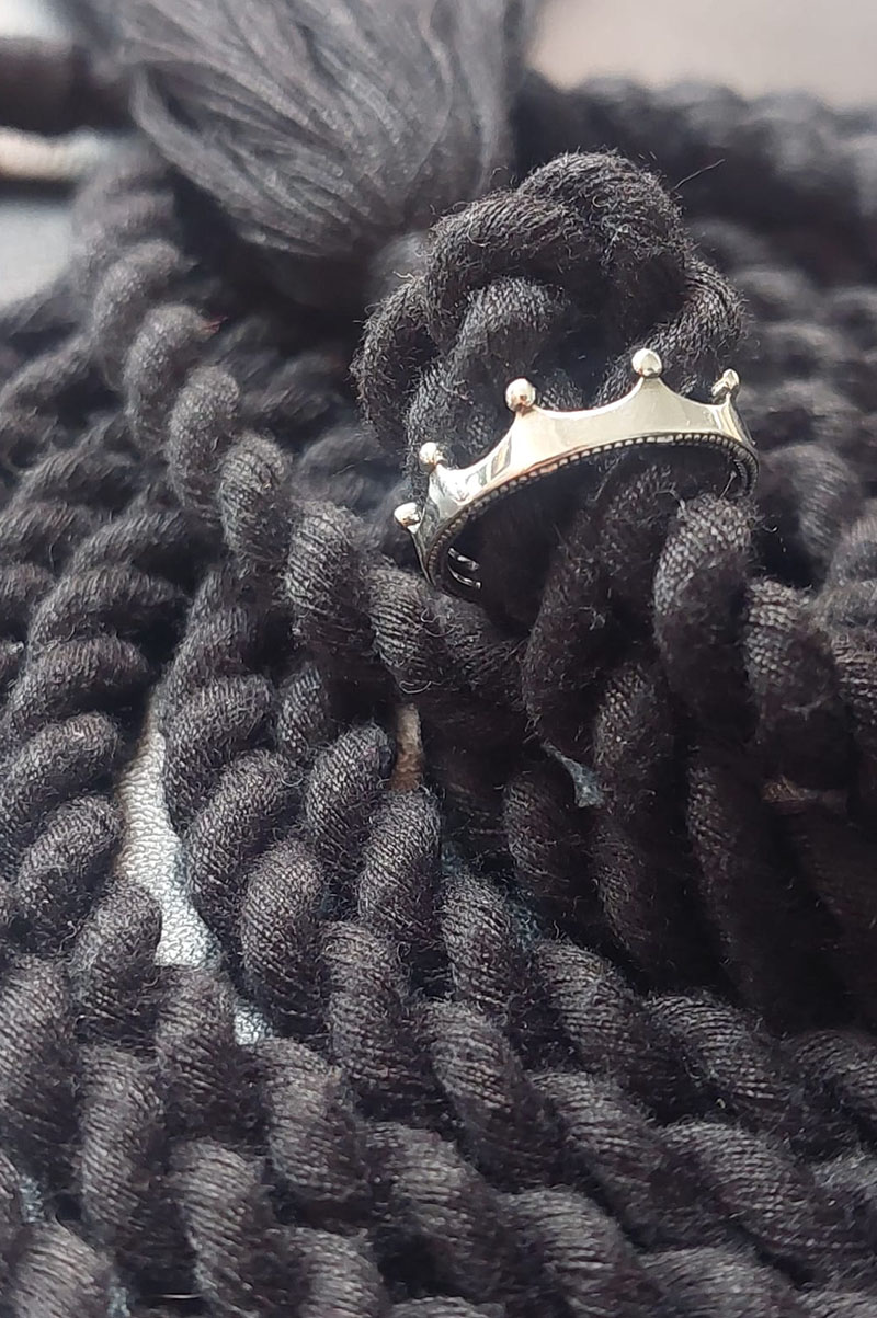 ANILLO PANDORA CORONA TALLA 6